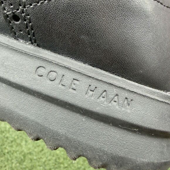 Cole Haan Grand+ Wingtip Oxford Black Leather Men\'s Dress Shoe main image 7